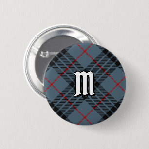 Clan MacKay Blue Tartan 6 Cm Round Badge