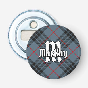 Clan MacKay Blue Tartan Bottle Opener