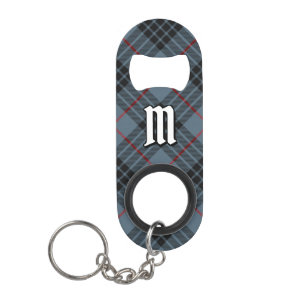 Clan MacKay Blue Tartan Keychain Bottle Opener