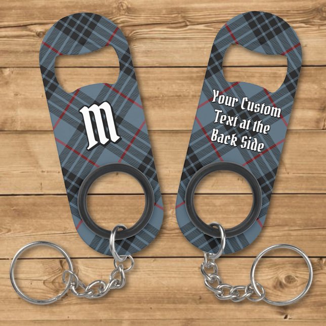 Clan MacKay Blue Tartan Keychain Bottle Opener (Creator Uploaded)