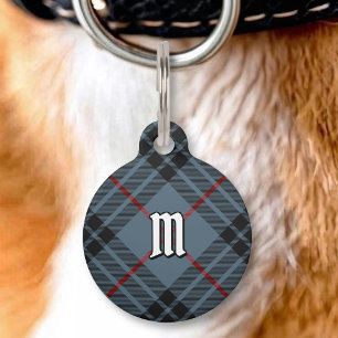 Clan MacKay Blue Tartan Pet Tag