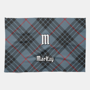 Clan MacKay Blue Tartan Tea Towel
