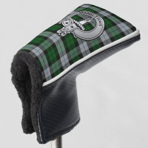 Clan MacKay Crest & Dress Tartan Golf Head Cover