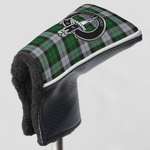 Clan MacKay Crest & Dress Tartan Golf Head Cover