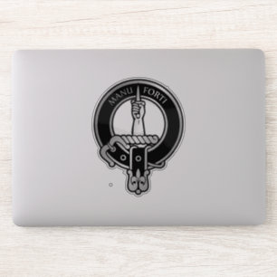 Clan MacKay Tartan Crest  Sticker