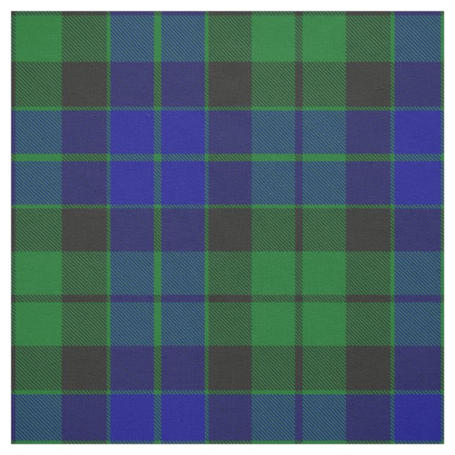 Clan MacKay Tartan Fabric (Swatch)