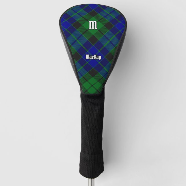 Clan MacKay Tartan Golf Head Cover (Front)