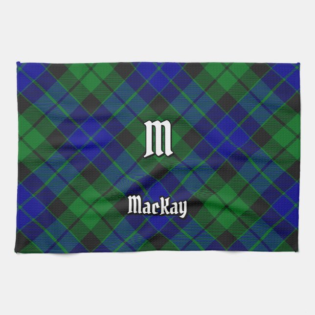 Clan MacKay Tartan Tea Towel (Horizontal)