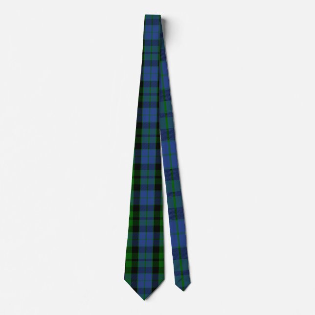 Clan MacKay Tartan Tie (Front)