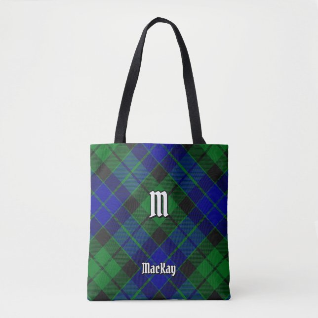 Clan MacKay Tartan Tote Bag (Front)