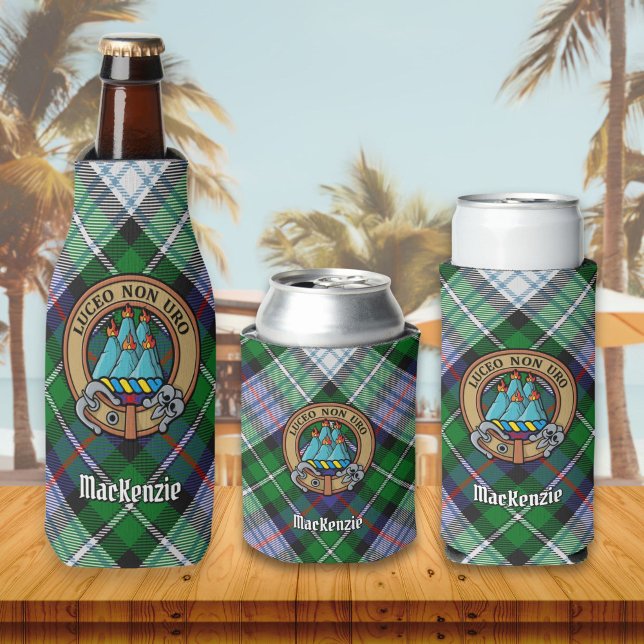 Clan MacKenzie Crest Bottle Cooler (Creator Uploaded)