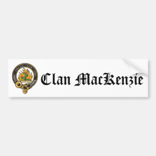 Clan MacKenzie Crest Bumper Sticker