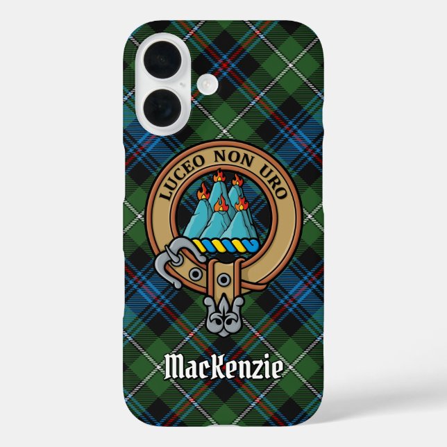 Clan MacKenzie Crest Case-Mate iPhone Case (Back)