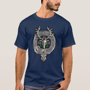 Clan MacKenzie Crest & Dress Tartan T-Shirt