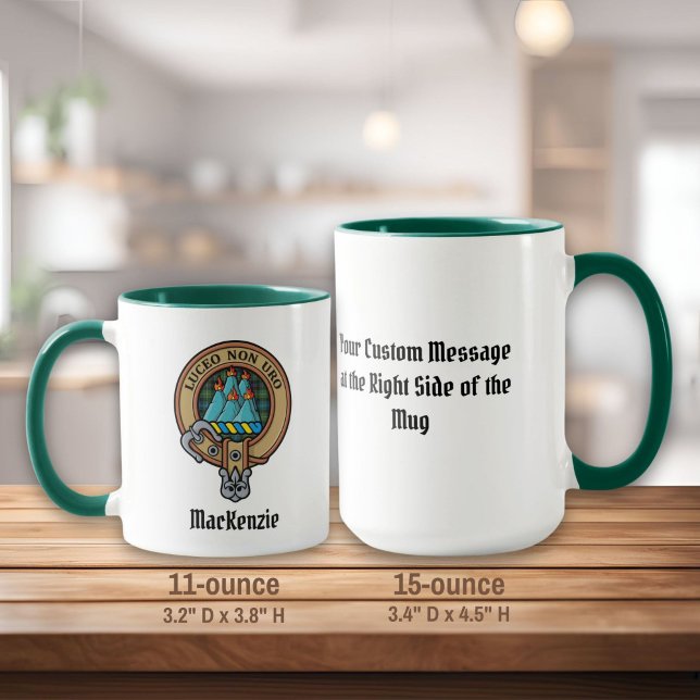 Clan MacKenzie Crest Mug (Creator Uploaded)