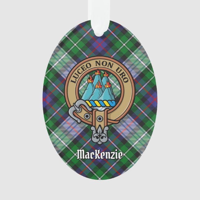 Clan MacKenzie Crest Ornament (Front)