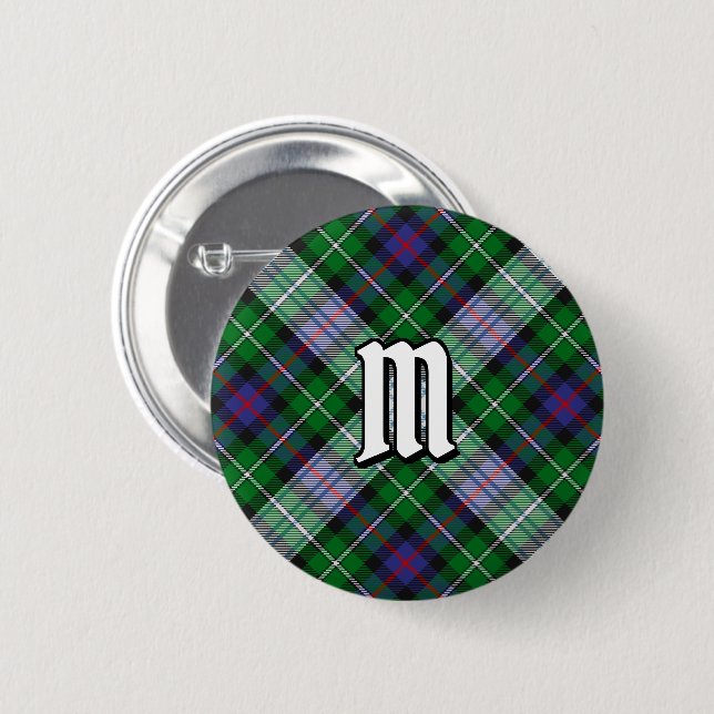Clan MacKenzie Dress Tartan Button (Front & Back)