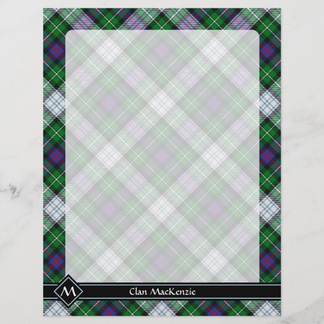Clan MacKenzie Dress Tartan Flyer (Front)