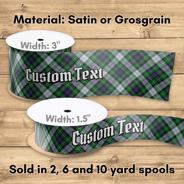Clan MacKenzie Dress Tartan Satin Ribbon (Creator Uploaded)