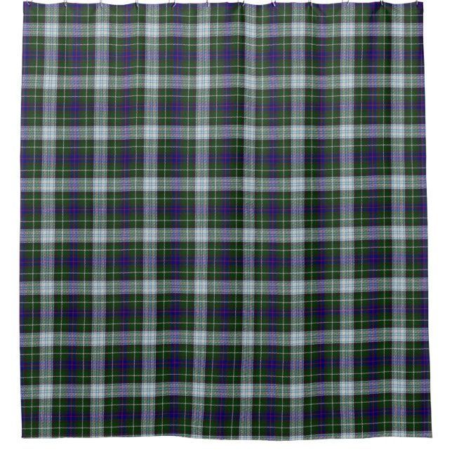 Clan MacKenzie Dress Tartan Shower Curtain (Front)