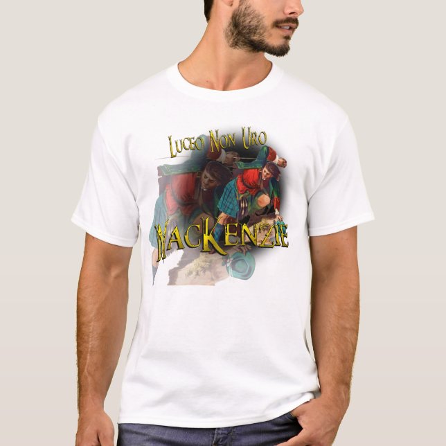 Clan MacKenzie Luceo Non Uro Highland Games Shirts (Front)
