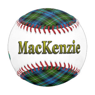 Clan MacKenzie Scottish Tartan Dreams Baseball