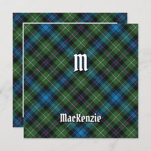 Clan MacKenzie Tartan Invitation