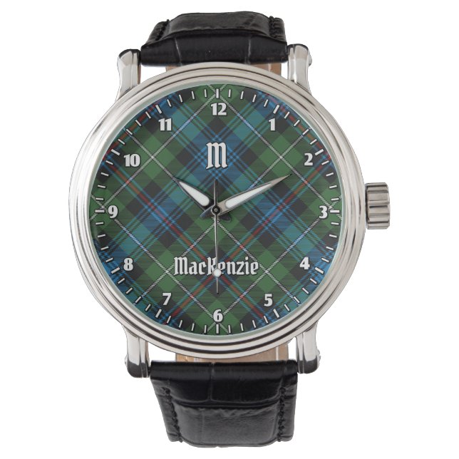 Clan MacKenzie Tartan Watch (Front)