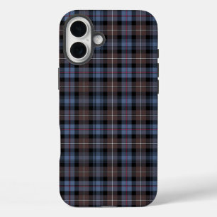 Clan Mackenzie Weathered Tartan iPhone 16 Plus Case