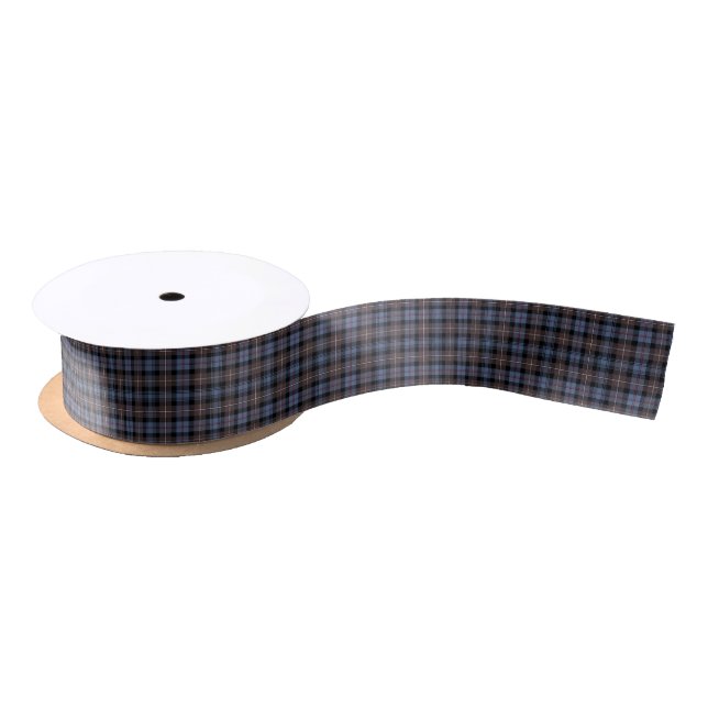 Clan Mackenzie Weathered Tartan Ribbon Satin Ribbon (Spool)