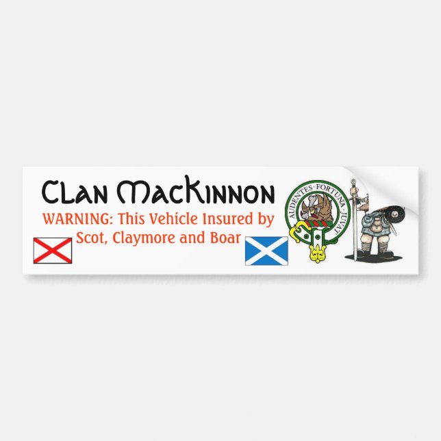 Clan MacKinnon Bumper Sticker-1 Bumper Sticker (Front)