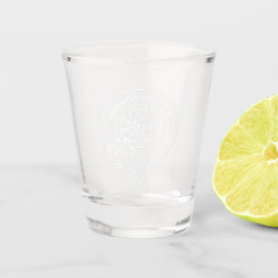 Clan MacKinnon Crest  Shot Glass