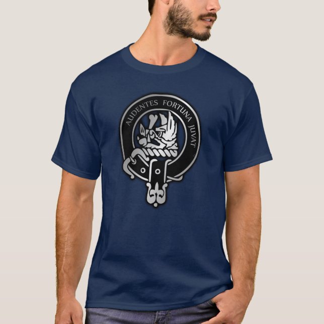 Clan MacKinnon Crest T-Shirt (Front)