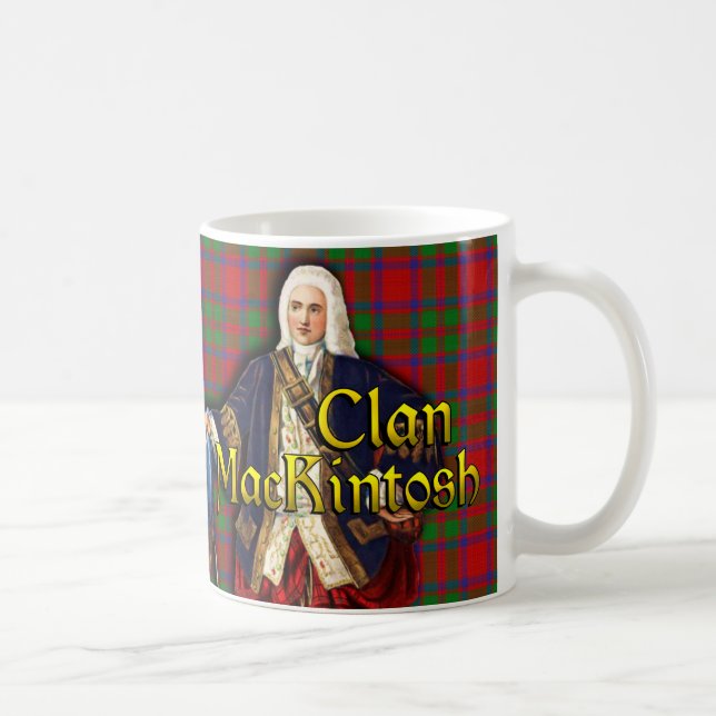 Clan MacKintosh Scottish Dreams Coffee Mug (Right)