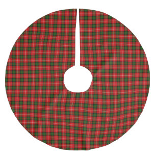 Clan Mackintosh Tartan Brushed Polyester Tree Skirt