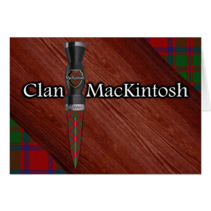Clan MacKintosh Tartan Sgian Dubh Blade