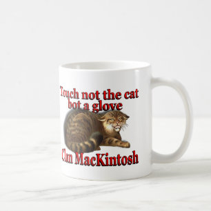 Clan MacKintosh Touch Not the Cat Bot a Glove Coffee Mug