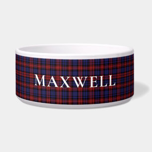 Clan MacLachlan Plaid Tartan Red Purple Check