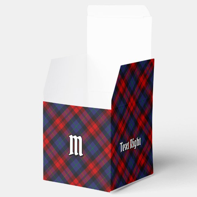 Clan MacLachlan Tartan Favour Box (Opened)