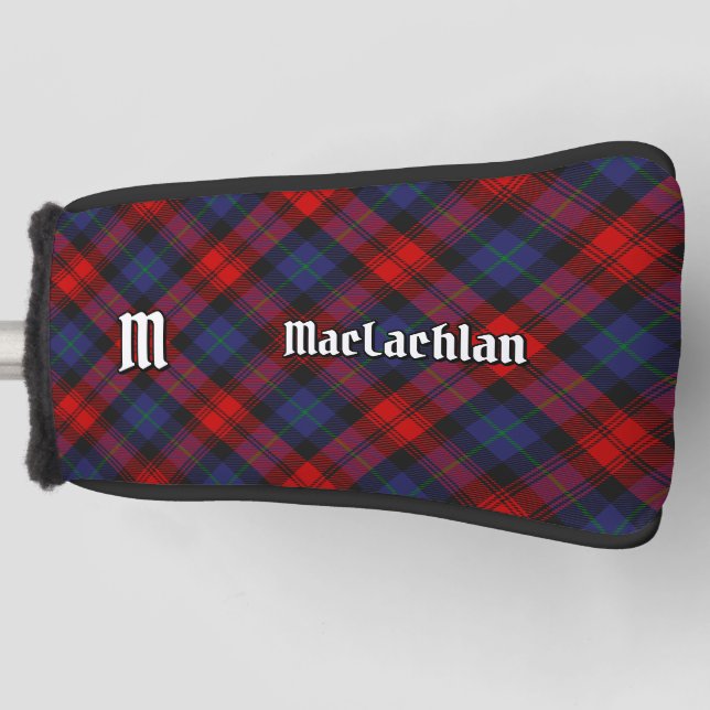 Clan MacLachlan Tartan Golf Head Cover (Front)