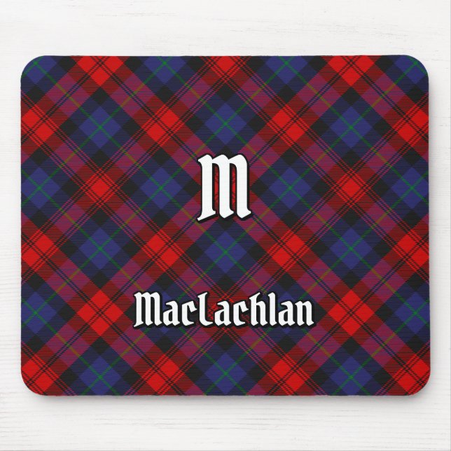 Clan MacLachlan Tartan Mouse Mat (Front)