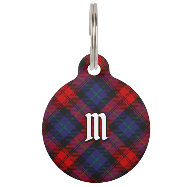 Clan MacLachlan Tartan Pet Tag (Front)