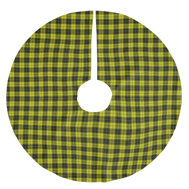 Clan MacLachlan Tartan Plaid Brushed Polyester Tree Skirt (Front)