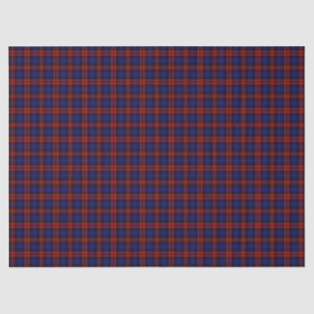 Clan Maclachlan Tartan Plaid Tissue Paper (Front)