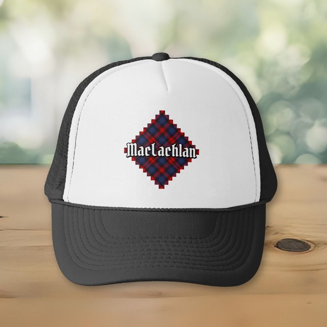 Clan MacLachlan Tartan Trucker Hat (Creator Uploaded)