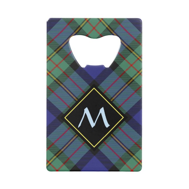 Clan MacLaren Crest over Tartan (Front)