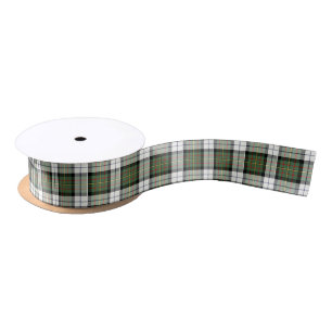 Clan MacLaren Dress Tartan Green Scottish Plaid Satin Ribbon