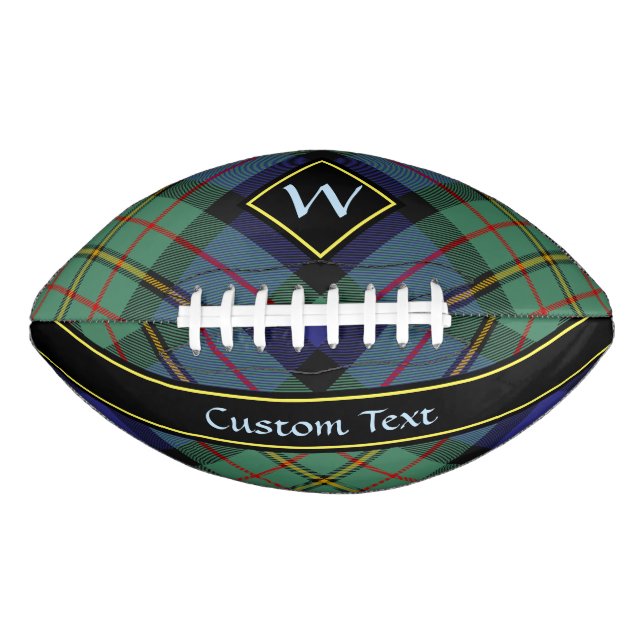 Clan MacLaren Tartan American Football (Front)