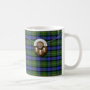 Clan MacLaren Tartan And Sporran Coffee Mug