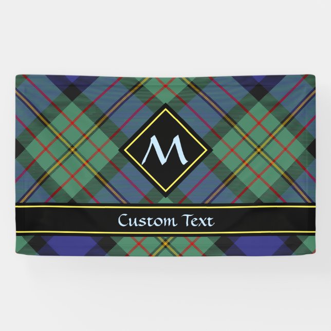 Clan MacLaren Tartan Banner (Horizontal)